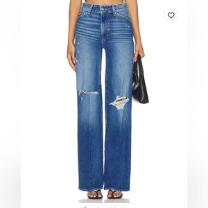 PAIGE Sasha wide leg in Zahara destructed - NWT